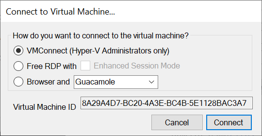 VM Connection